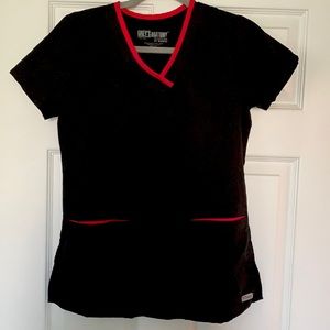 Women’s XS Greys Anatomy Scrub Top